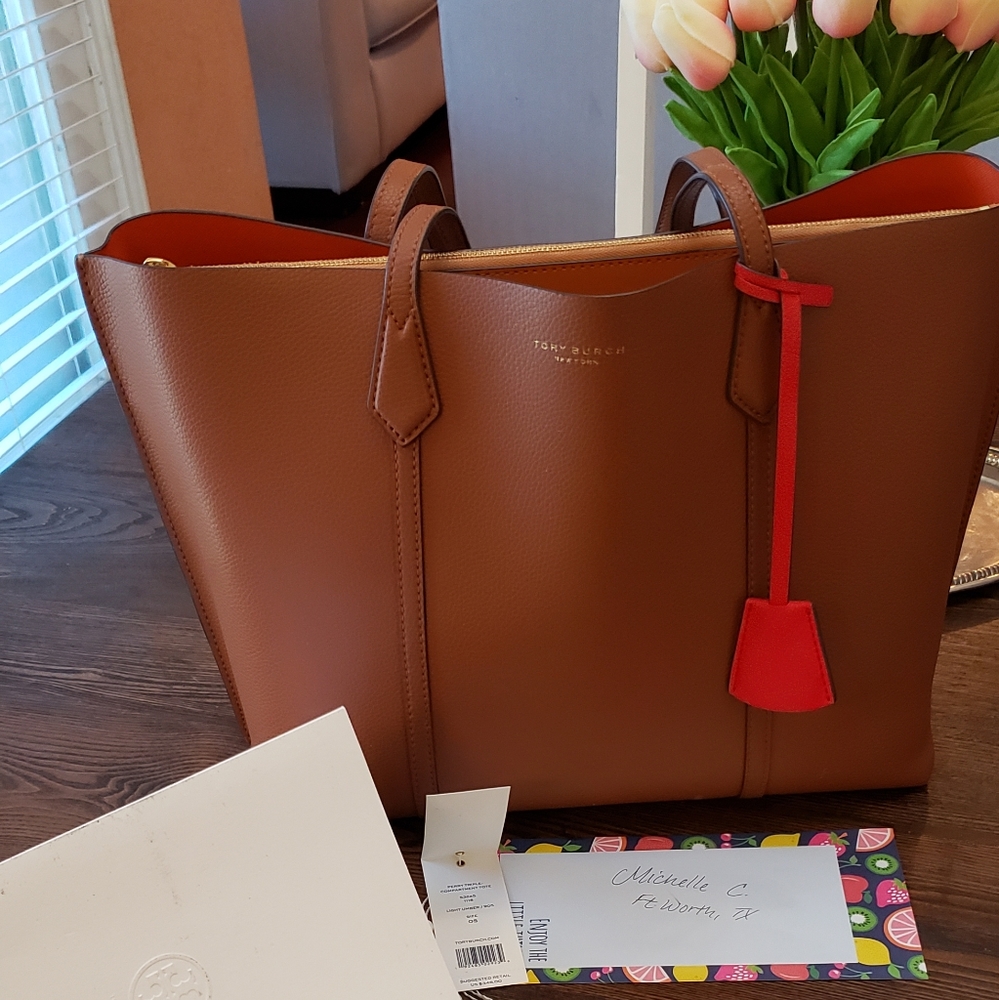 Tory Burch Perry Triple Compartment Tote